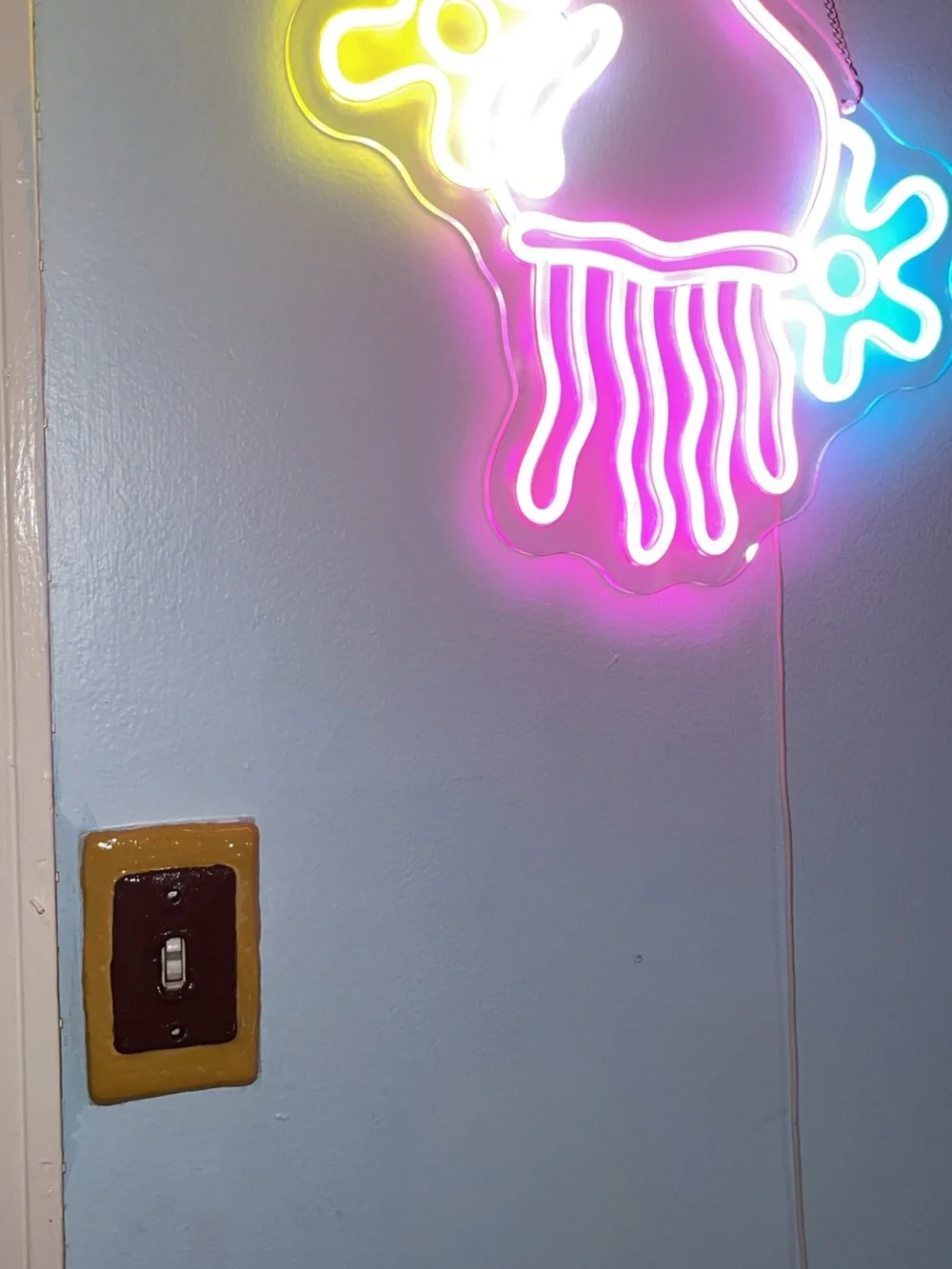 S’mores poptart light switch cover